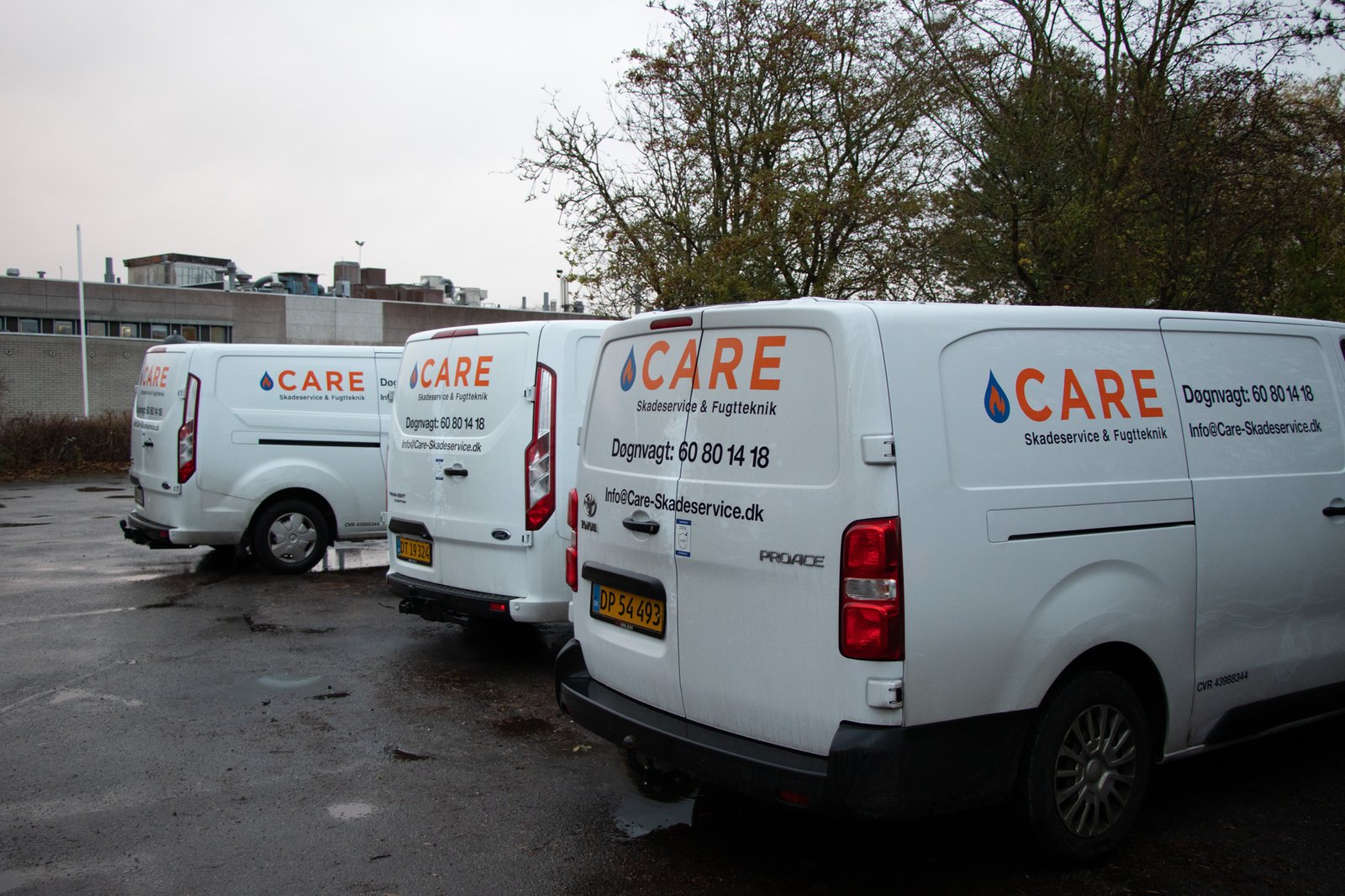 CARE Skadeservice servicebiler